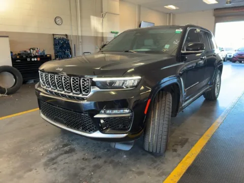 Black 2023 Jeep Grand Cherokee Summit for sale in Fishers, IN