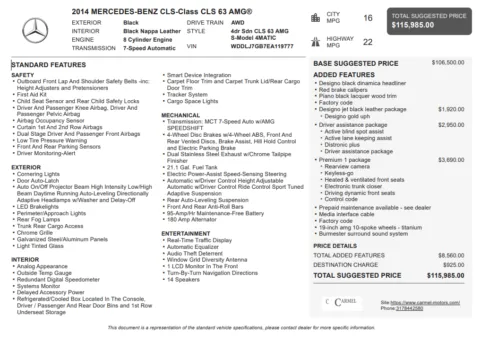 Another view of 2014 Mercedes-Benz CLS 63 AMG for sale in Fishers, IN at AutoGiant USA Fishers