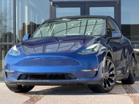 Blue 2022 Tesla Model Y Performance for sale in Fishers, IN