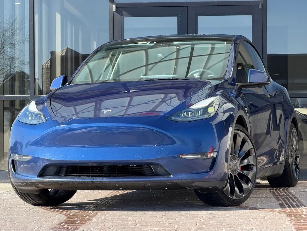 Blue 2022 Tesla Model Y Performance for sale in Fishers, IN