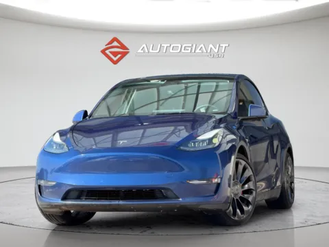 Blue 2022 Tesla Model Y Performance for sale in Fishers, IN