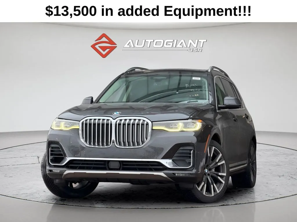 Gray 2020 BMW X7 xDrive40i for sale in Fishers, IN