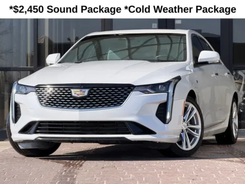 White 2021 Cadillac CT4 Luxury for sale in Fishers, IN