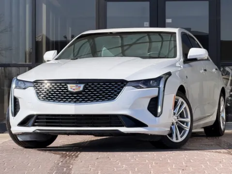 White 2021 Cadillac CT4 Luxury for sale in Fishers, IN