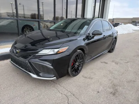 Gray 2021 Toyota Camry XSE for sale in Fishers, IN