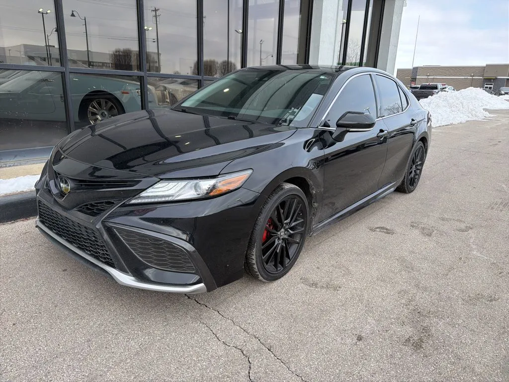 Gray 2021 Toyota Camry XSE for sale in Fishers, IN