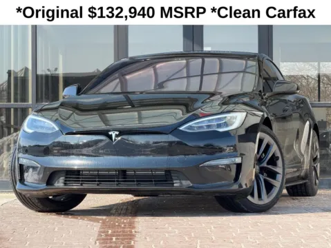 Black 2021 Tesla Model S Plaid for sale in Fishers, IN