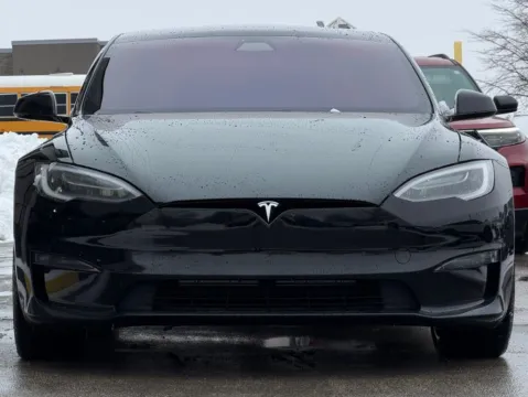 Another view of 2021 Tesla Model S Plaid for sale in Fishers, IN at AutoGiant USA Fishers