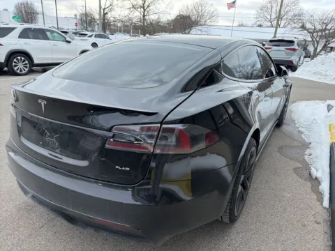 Another view of 2021 Tesla Model S Plaid for sale in Fishers, IN at AutoGiant USA Fishers