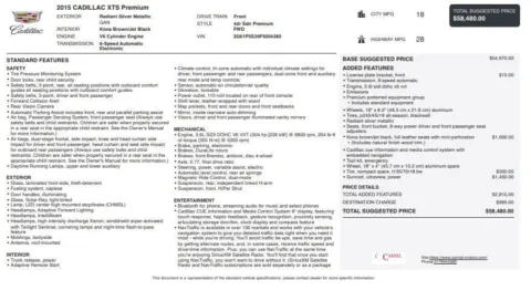 Another view of 2015 Cadillac XTS Premium for sale in Fishers, IN at AutoGiant USA Fishers