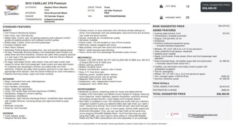 Another view of 2015 Cadillac XTS Premium for sale in Fishers, IN at AutoGiant USA Fishers