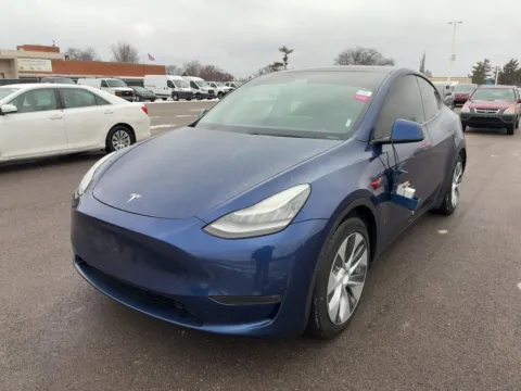 Blue 2020 Tesla Model Y Long Range for sale in Fishers, IN