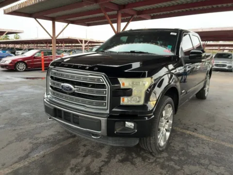 Black 2016 Ford F-150 Limited for sale in Fishers, IN