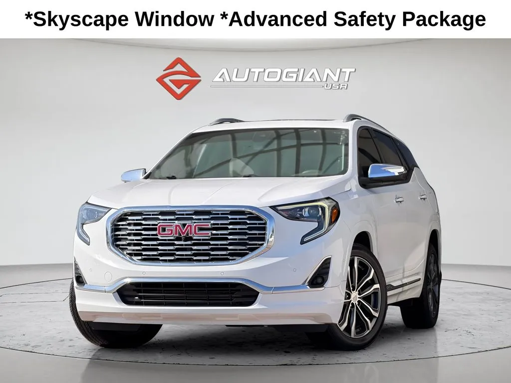 White 2018 GMC Terrain Denali for sale in Fishers, IN