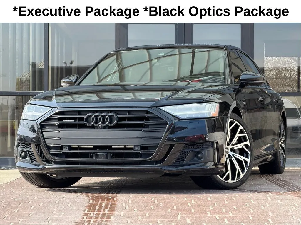 Black 2021 Audi A8 4.0 for sale in Fishers, IN