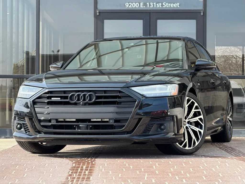 Black 2021 Audi A8 4.0 for sale in Fishers, IN
