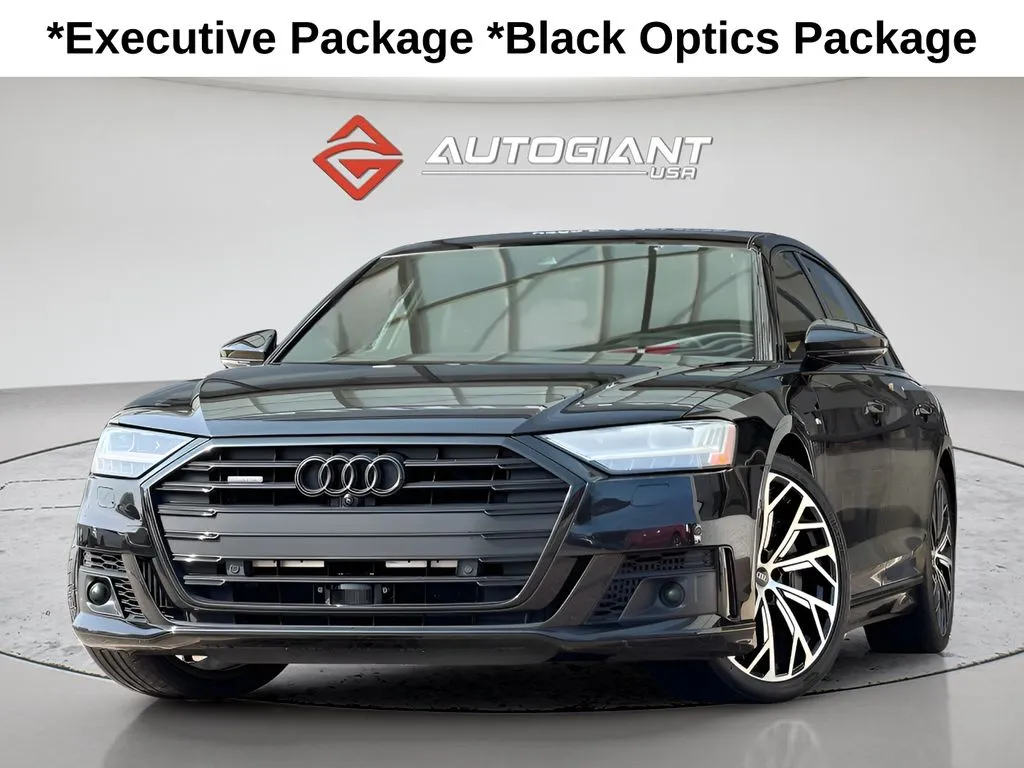 Black 2021 Audi A8 4.0 for sale in Fishers, IN