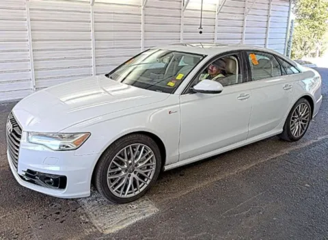 White 2016 Audi A6 3.0T Prestige for sale in Fishers, IN
