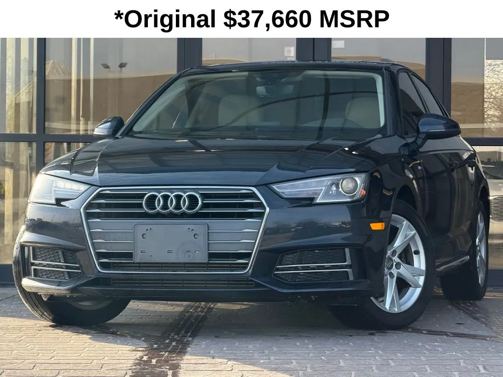Blue 2018 Audi A4 2.0T ultra Premium for sale in Fishers, IN