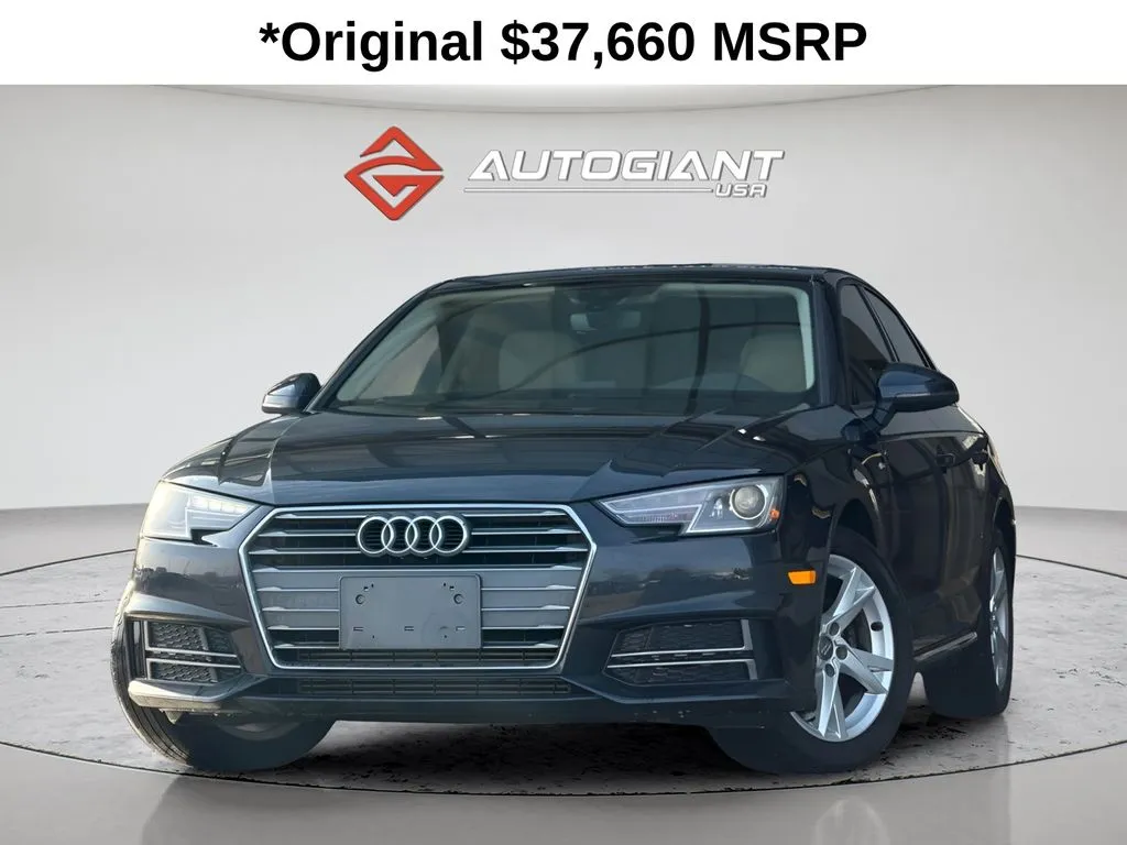 Blue 2018 Audi A4 2.0T ultra Premium for sale in Fishers, IN