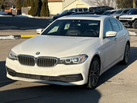 White 2020 BMW 5 Series 530i for sale in Fishers, IN