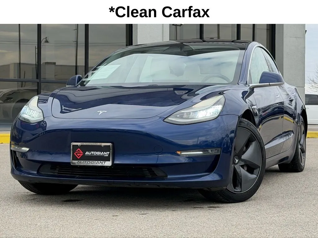 Blue 2018 Tesla Model 3 Long Range for sale in Fishers, IN