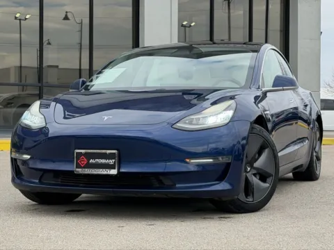 Blue 2018 Tesla Model 3 Long Range for sale in Fishers, IN