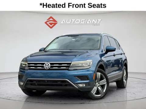 Blue 2018 Volkswagen Tiguan 2.0T SEL Premium for sale in Fishers, IN