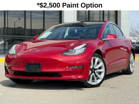 Red 2018 Tesla Model 3 Long Range for sale in Fishers, IN