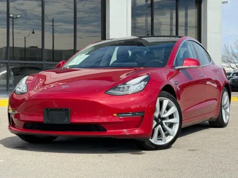 Red 2018 Tesla Model 3 Long Range for sale in Fishers, IN