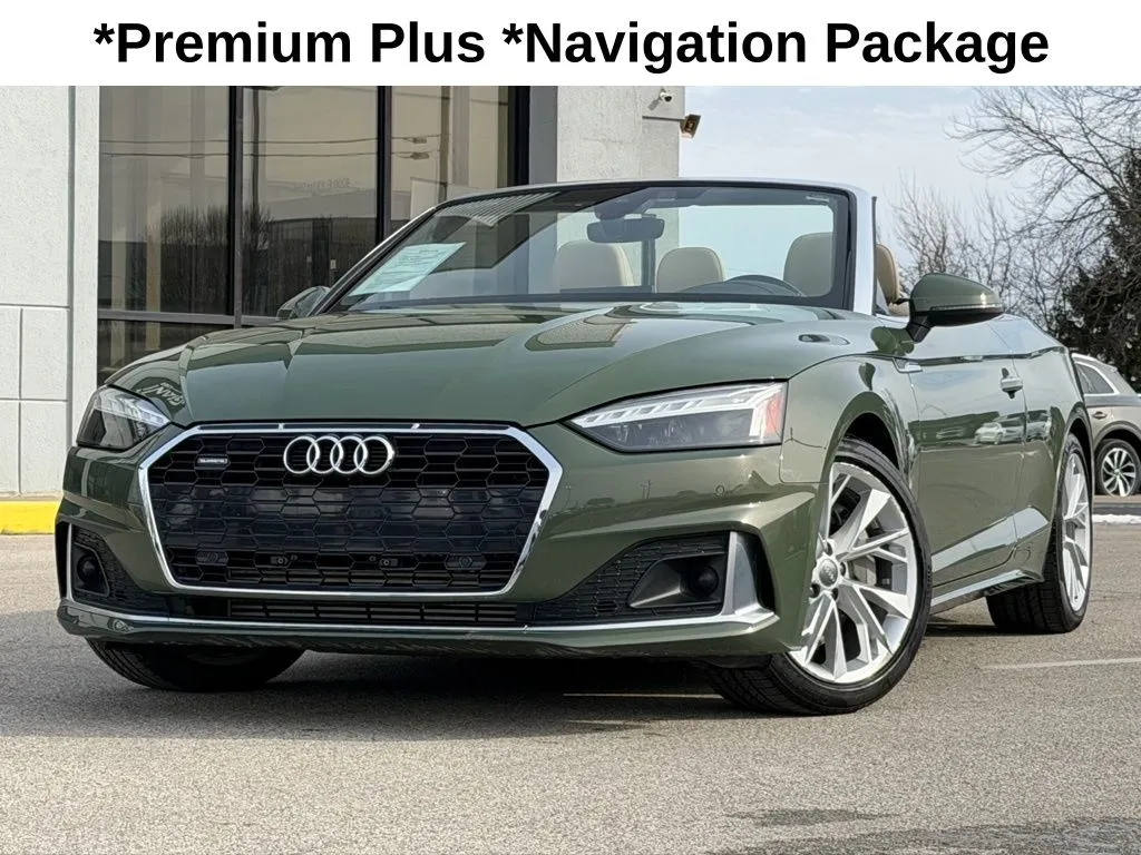 Green 2020 Audi A5 2.0T Premium Plus for sale in Fishers, IN