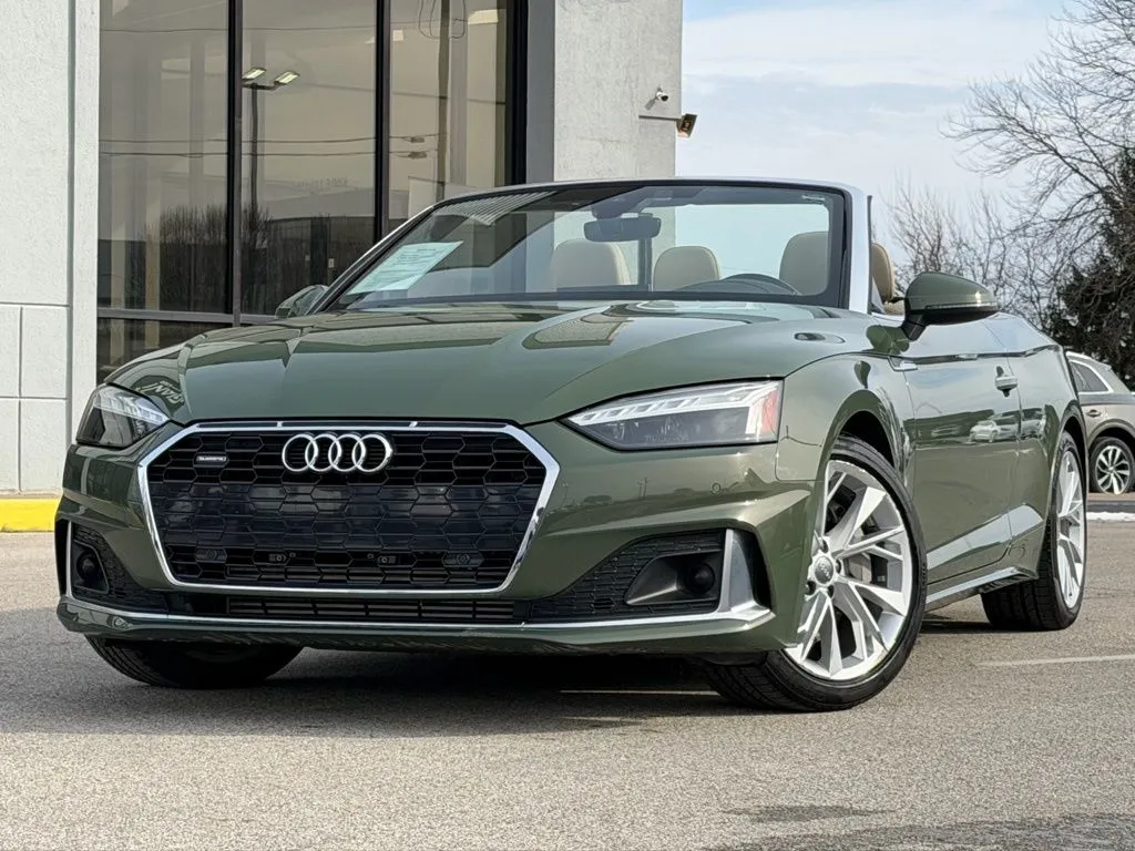 Green 2020 Audi A5 2.0T Premium Plus for sale in Fishers, IN