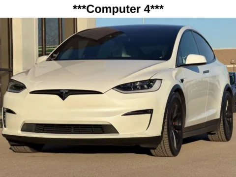 White 2023 Tesla Model X Plaid for sale in Fishers, IN
