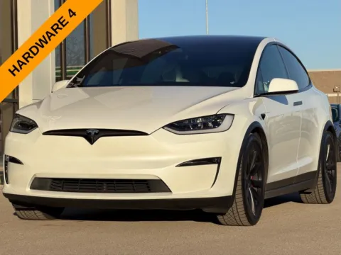 White 2023 Tesla Model X Plaid for sale in Fishers, IN
