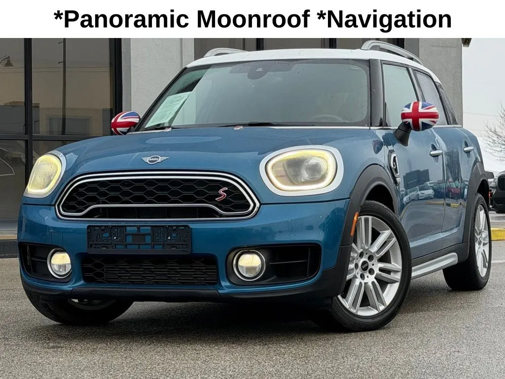 Blue 2019 MINI Cooper S Countryman Iconic for sale in Fishers, IN