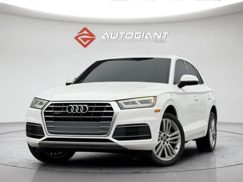 White 2018 Audi Q5 2.0T Premium Plus for sale in Fishers, IN