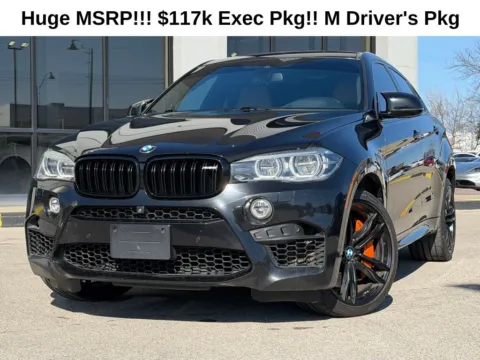 Black 2019 BMW X6 M for sale in Fishers, IN