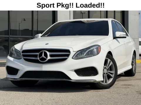 White 2015 Mercedes-Benz E-Class E 350 for sale in Fishers, IN