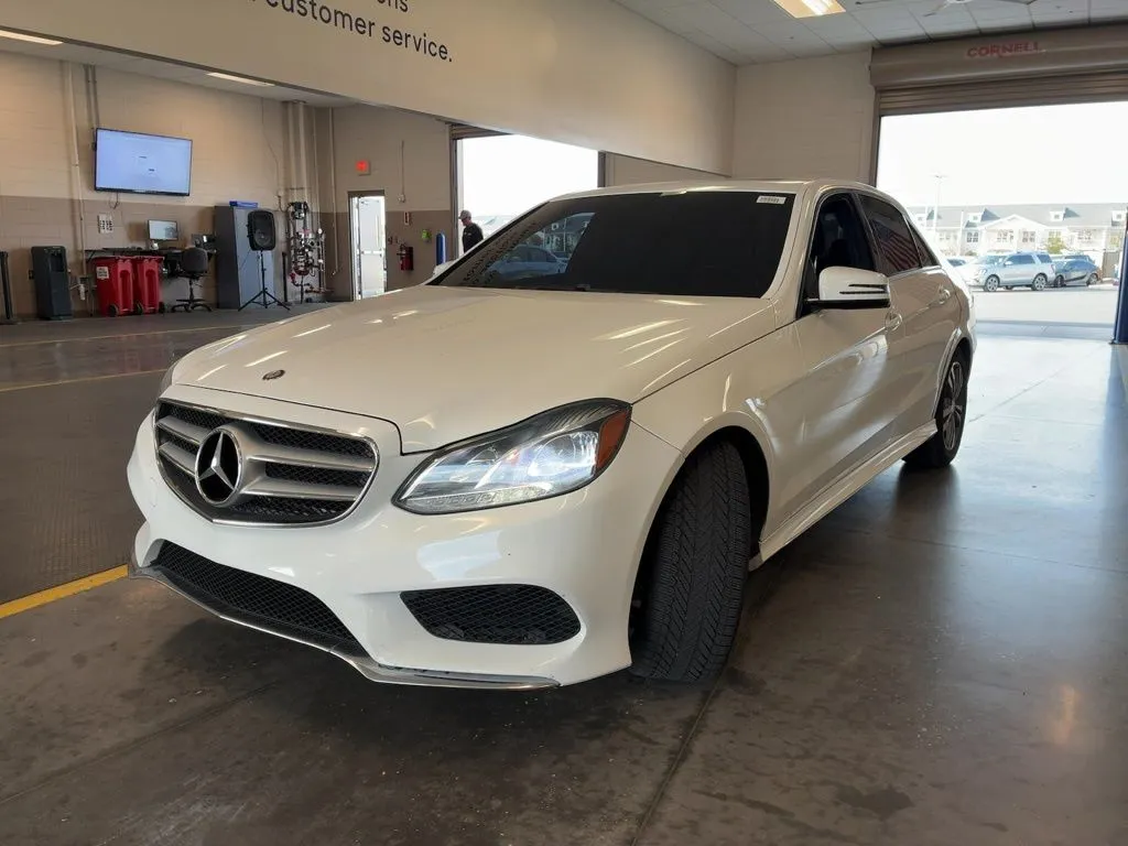 White 2015 Mercedes-Benz E-Class E 350 for sale in Fishers, IN