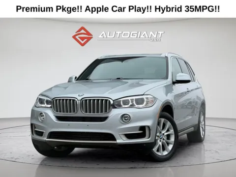 Silver 2018 BMW X5 xDrive40e for sale in Fishers, IN