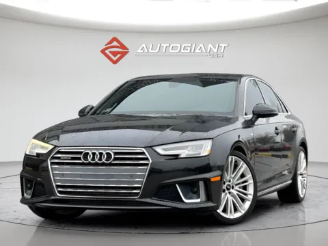 Black 2019 Audi A4 2.0T Premium Plus for sale in Fishers, IN