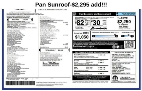 More photos of 2020 Chrysler Pacifica Hybrid Limited at AutoGiant USA Fishers, IN