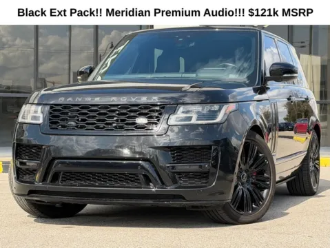 Blue 2019 Land Rover Range Rover 5.0L V8 Supercharged for sale in Fishers, IN