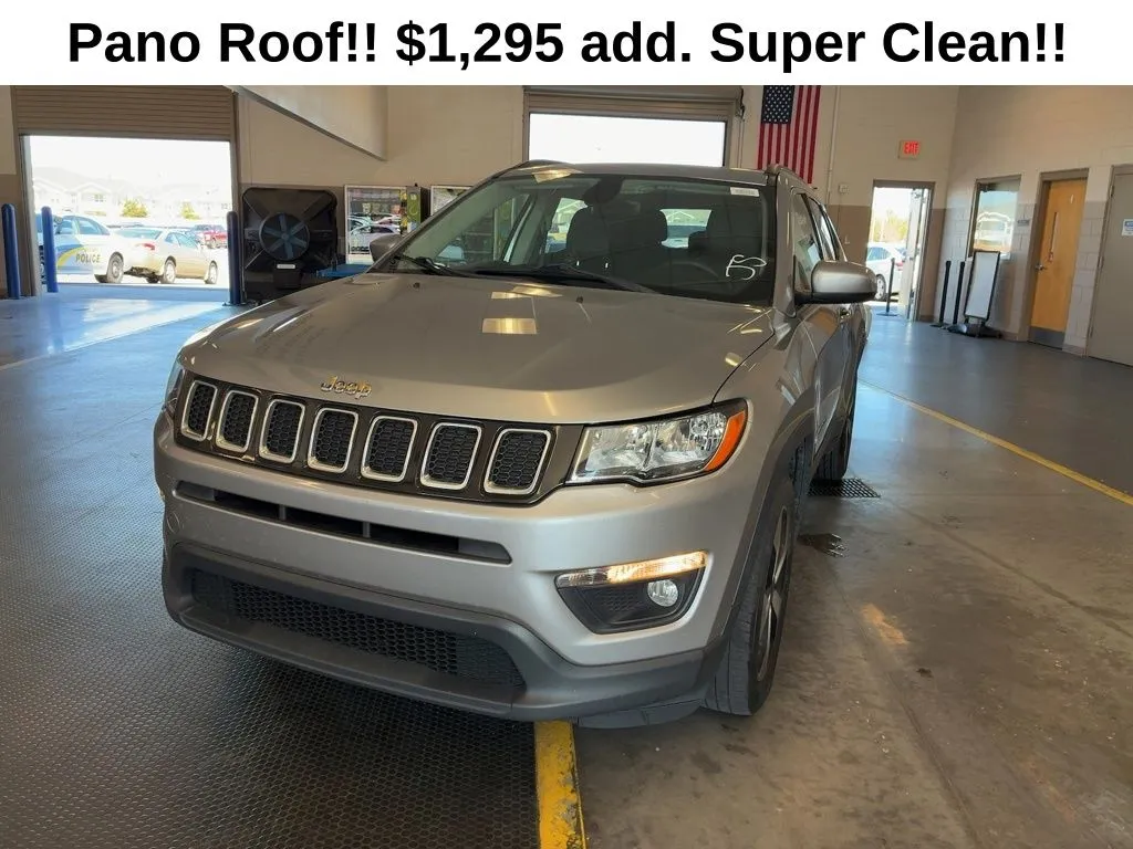 Silver 2017 Jeep New Compass Latitude for sale in Fishers, IN