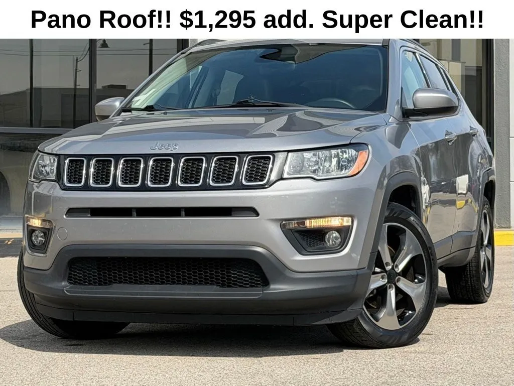 Silver 2017 Jeep New Compass Latitude for sale in Fishers, IN