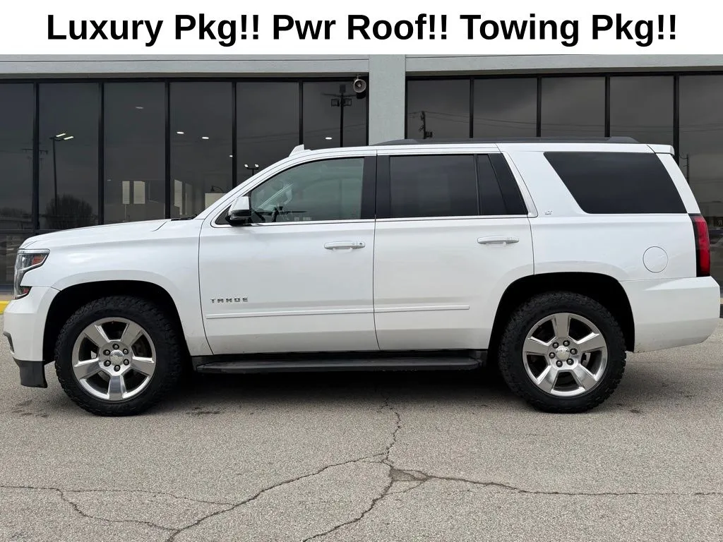 White 2017 Chevrolet Tahoe LT for sale in Fishers, IN