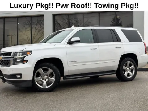 White 2017 Chevrolet Tahoe LT for sale in Fishers, IN