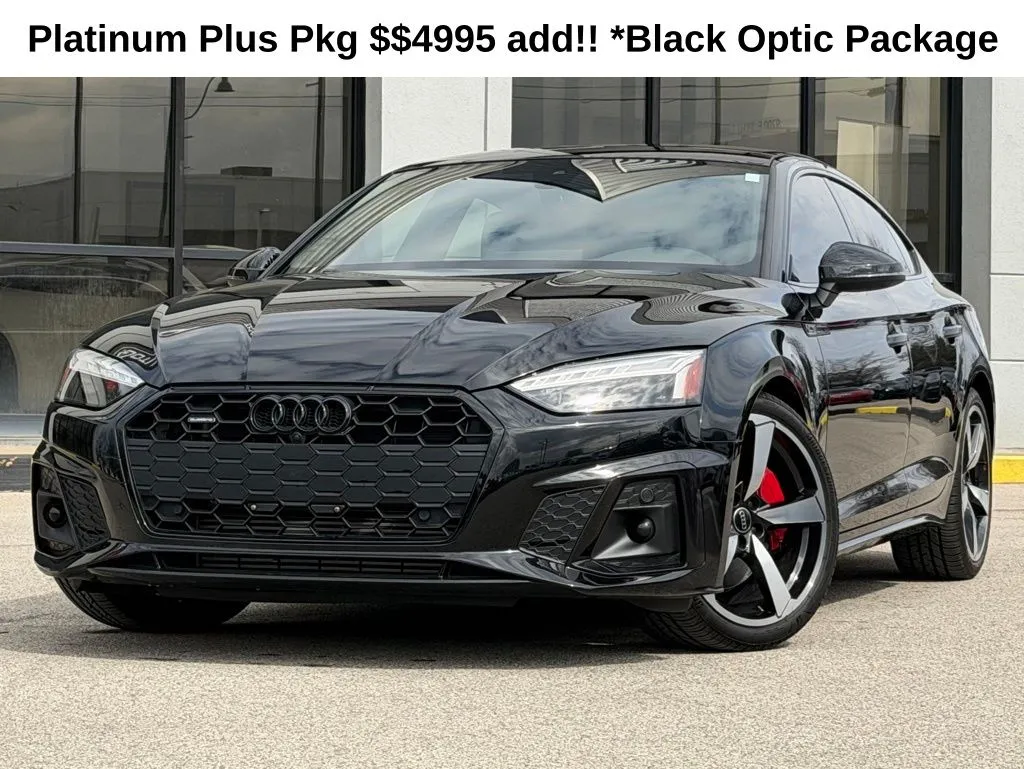 Blue 2022 Audi A5 Sportback Premium Plus for sale in Fishers, IN