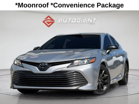 Silver 2018 Toyota Camry LE for sale in Fishers, IN