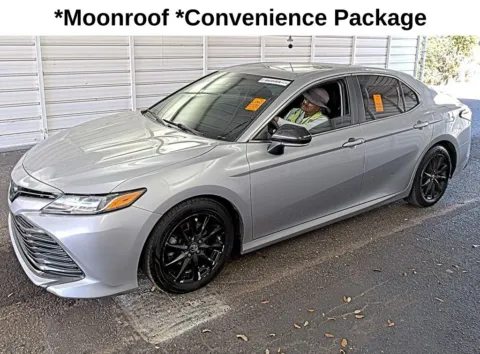 Silver 2018 Toyota Camry LE for sale in Fishers, IN